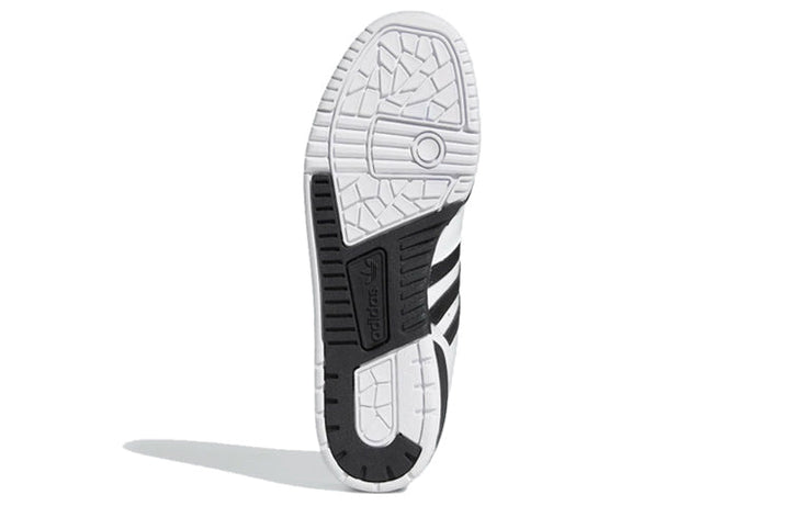 ADIDAS RIVALRY LOW CLOUD WHITE CORE BLACK STRIPES
