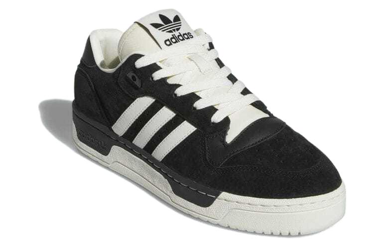 ADIDAS RIVALRY LOW CORE BLACK IVORY WOMENS