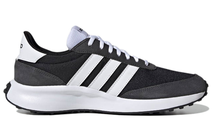 ADIDAS RUN 70S LIFESTYLE CORE BLACK CLOUD WHITE CARBON