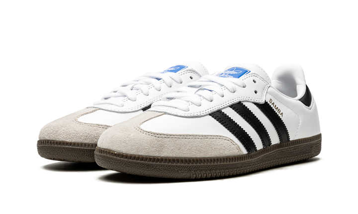 ADIDAS SAMBA ADV WHITE BLACK GUM
