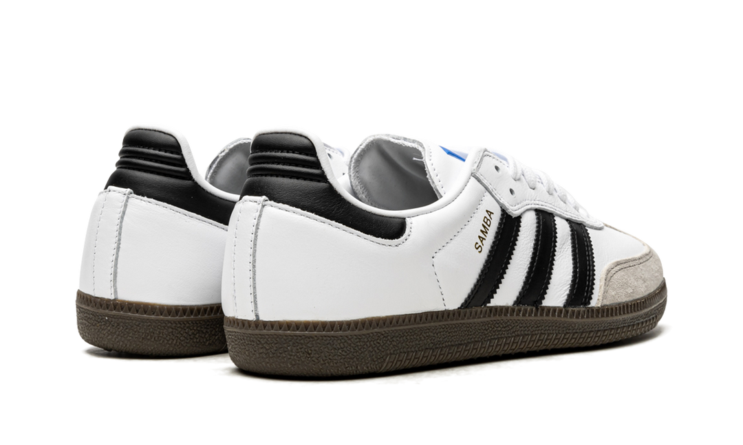 ADIDAS SAMBA ADV WHITE BLACK GUM