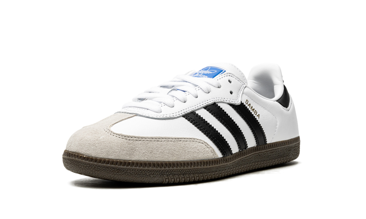 ADIDAS SAMBA ADV WHITE BLACK GUM