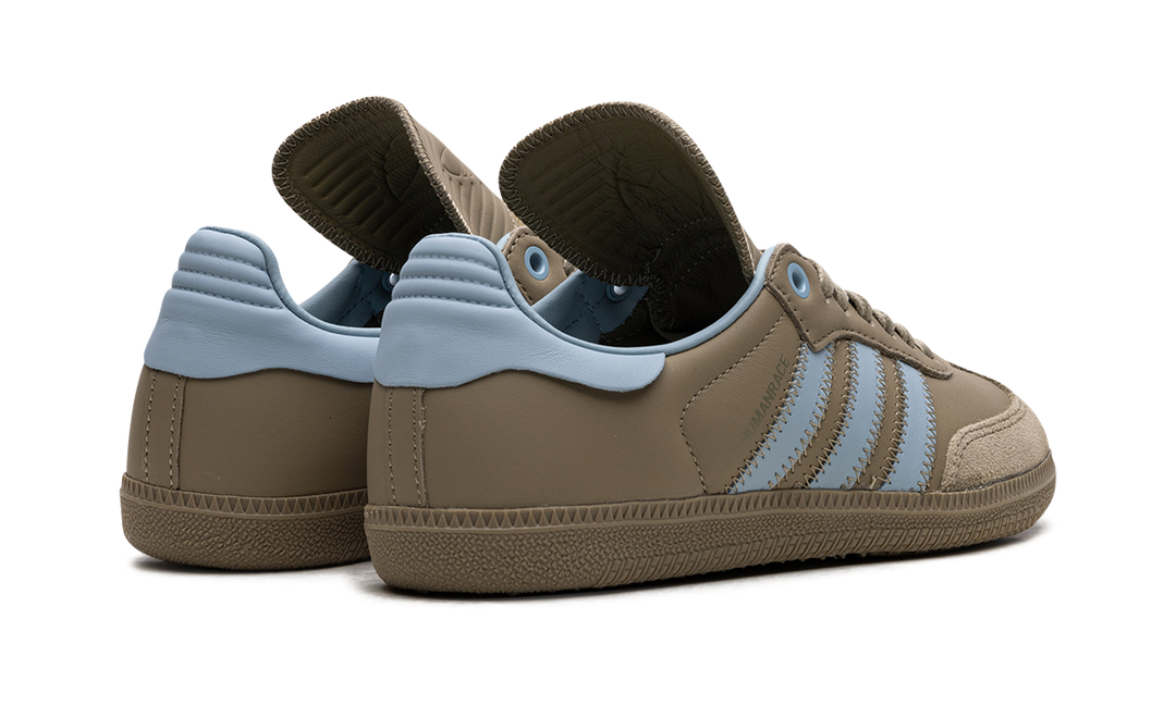 ADIDAS SAMBA HUMANRACE X PHARRELL OLIVE BLUE