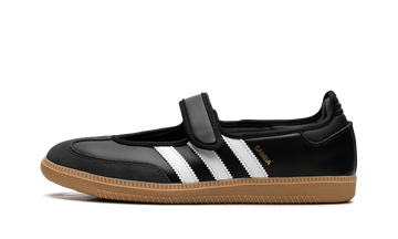 ADIDAS SAMBA JANE BLACK WHITE GUM (WOMEN'S) — Stock