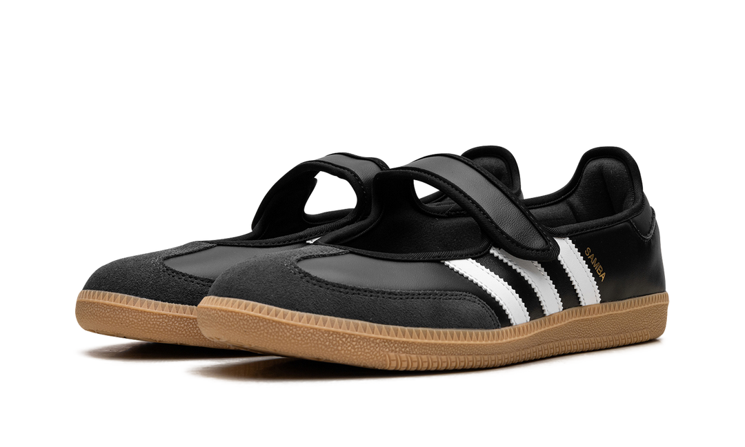 ADIDAS SAMBA JANE BLACK WHITE GUM (WOMEN&