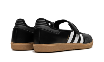 ADIDAS SAMBA JANE BLACK WHITE GUM (WOMEN'S) — Stock