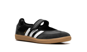 ADIDAS SAMBA JANE BLACK WHITE GUM (WOMEN'S) — Stock