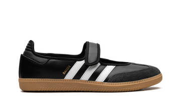 ADIDAS SAMBA JANE BLACK WHITE GUM (WOMEN'S) — Stock