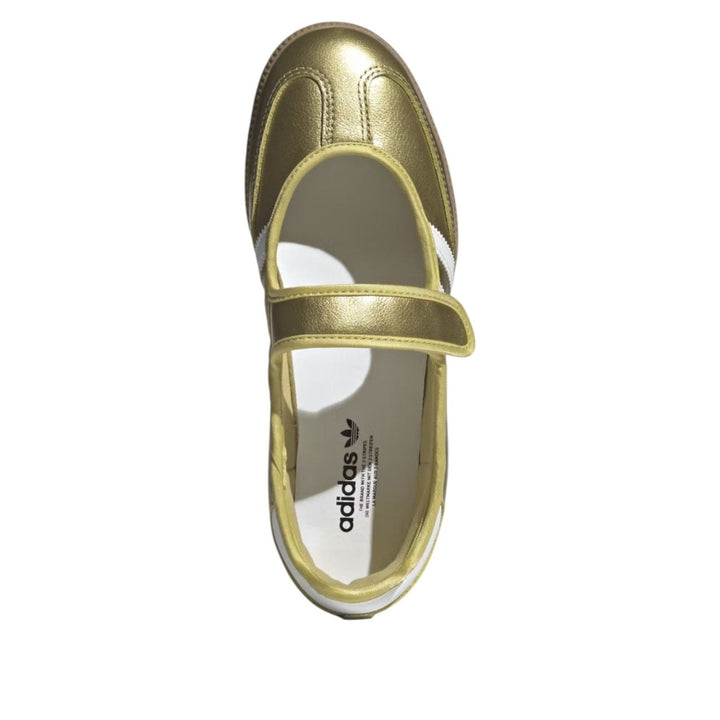 ADIDAS SAMBA JANE GOLD METALLIC WHITE (WOMEN&