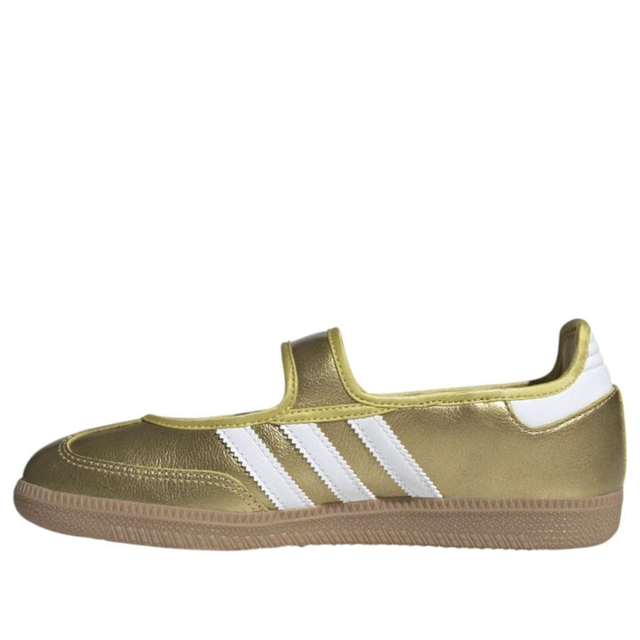 ADIDAS SAMBA JANE GOLD METALLIC WHITE (WOMEN&