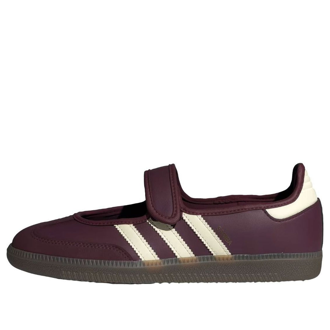 ADIDAS SAMBA JANE MAROON CREAM WHITE (WOMEN&