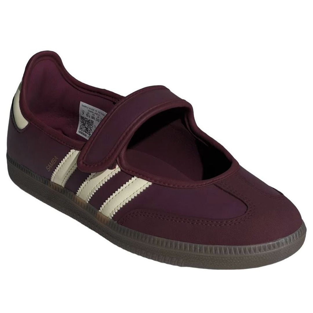 ADIDAS SAMBA JANE MAROON CREAM WHITE (WOMEN&