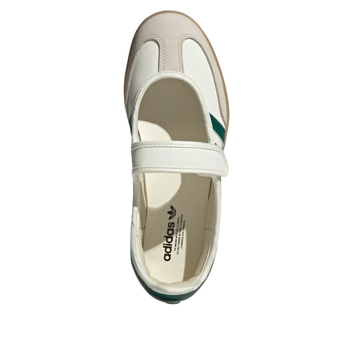 ADIDAS SAMBA JANE OFF WHITE COLLEGIATE GREEN (WOMEN&