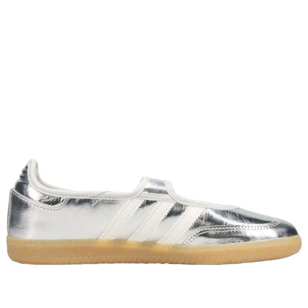 ADIDAS SAMBA JANE SILVER METALLIC OFF WHITE (WOMEN&