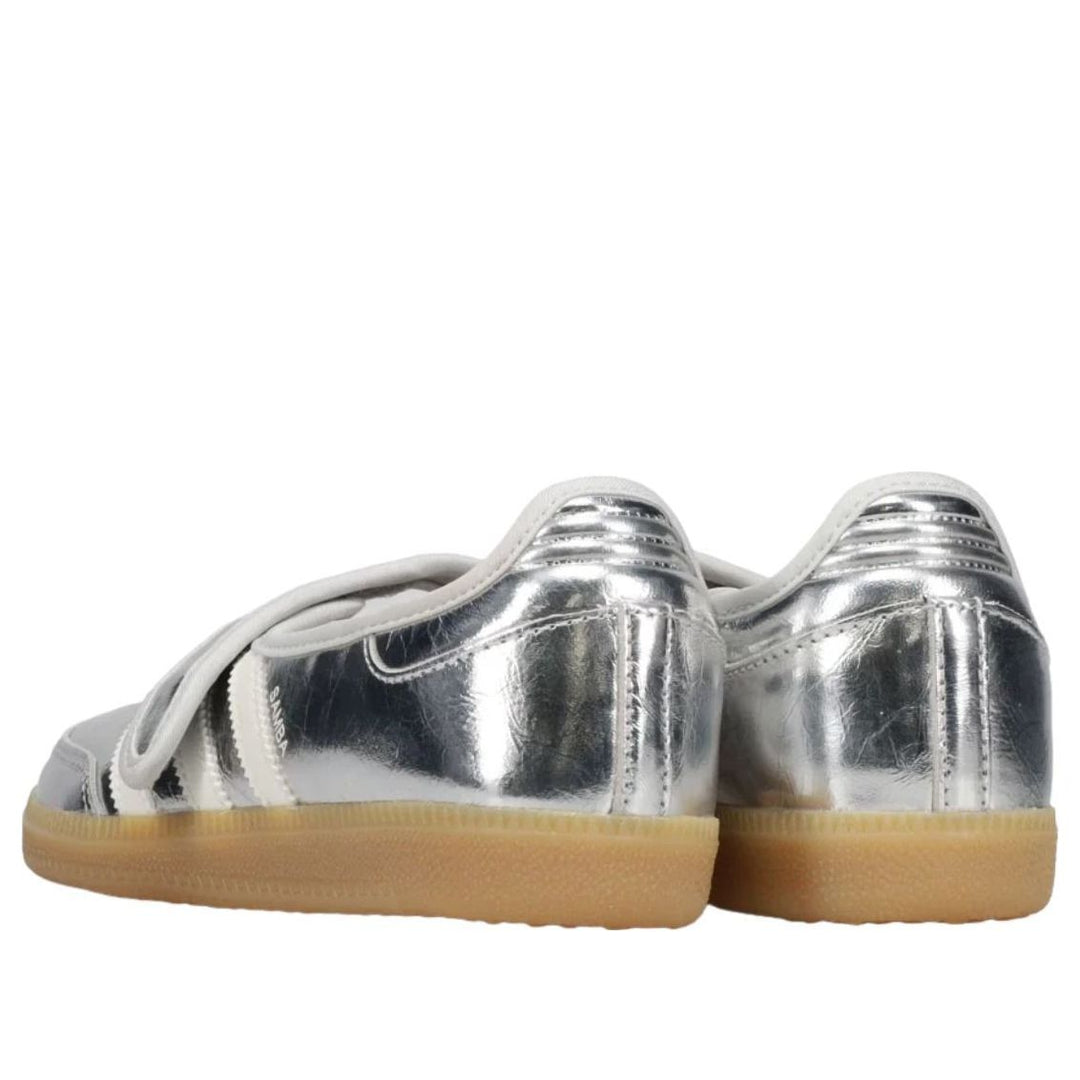 ADIDAS SAMBA JANE SILVER METALLIC OFF WHITE (WOMEN&