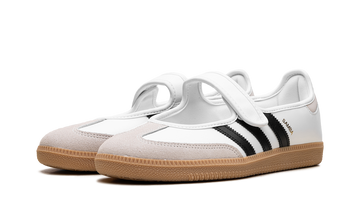 ADIDAS SAMBA JANE WHITE BLACK GUM (WOMEN'S) — Stock