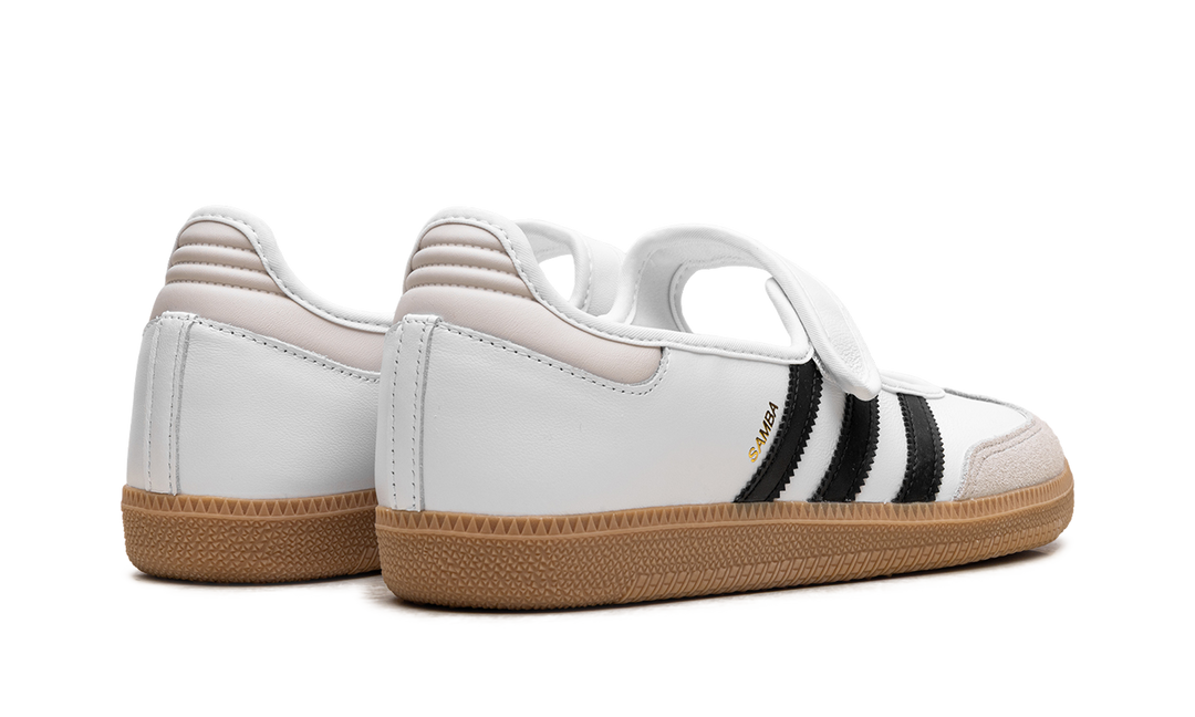 ADIDAS SAMBA JANE WHITE BLACK GUM (WOMEN&