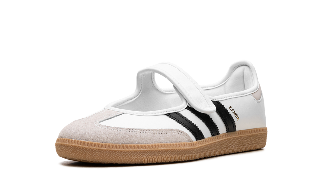 ADIDAS SAMBA JANE WHITE BLACK GUM (WOMEN&