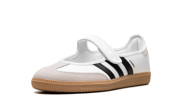 ADIDAS SAMBA JANE WHITE BLACK GUM (WOMEN'S) — Stock