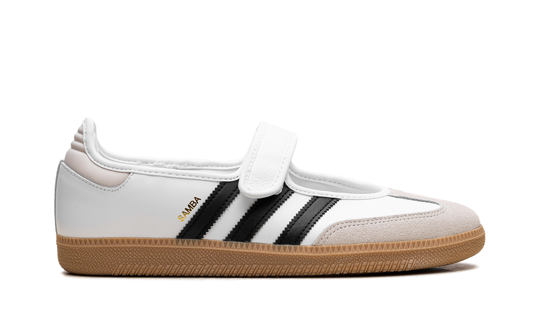 ADIDAS SAMBA JANE WHITE BLACK GUM (WOMEN&