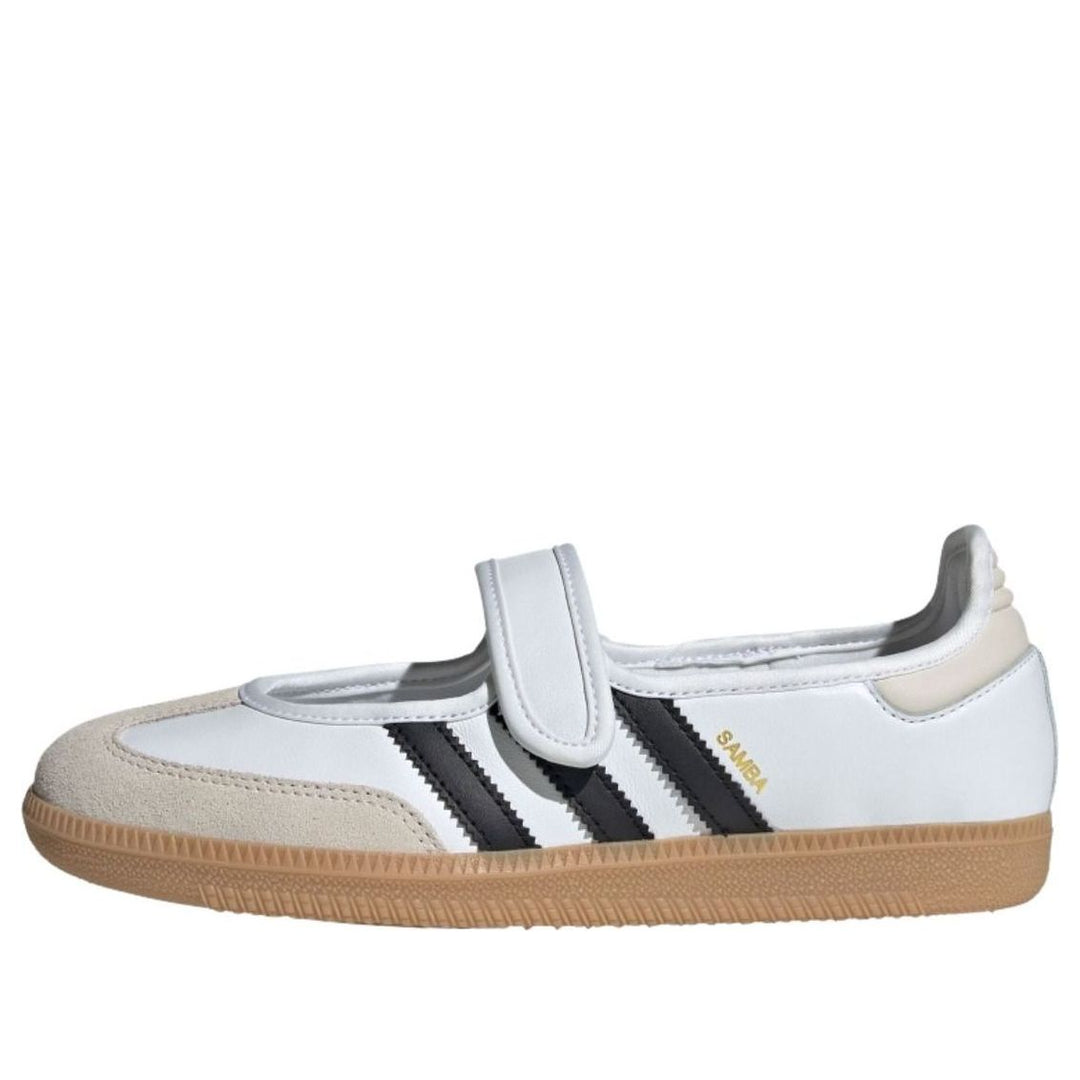 ADIDAS SAMBA JANE WHITE BLACK GUM (WOMEN&