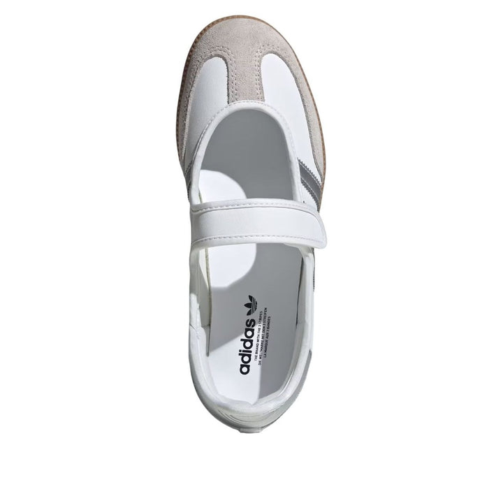 ADIDAS SAMBA JANE WHITE SILVER METALLIC (WOMEN&