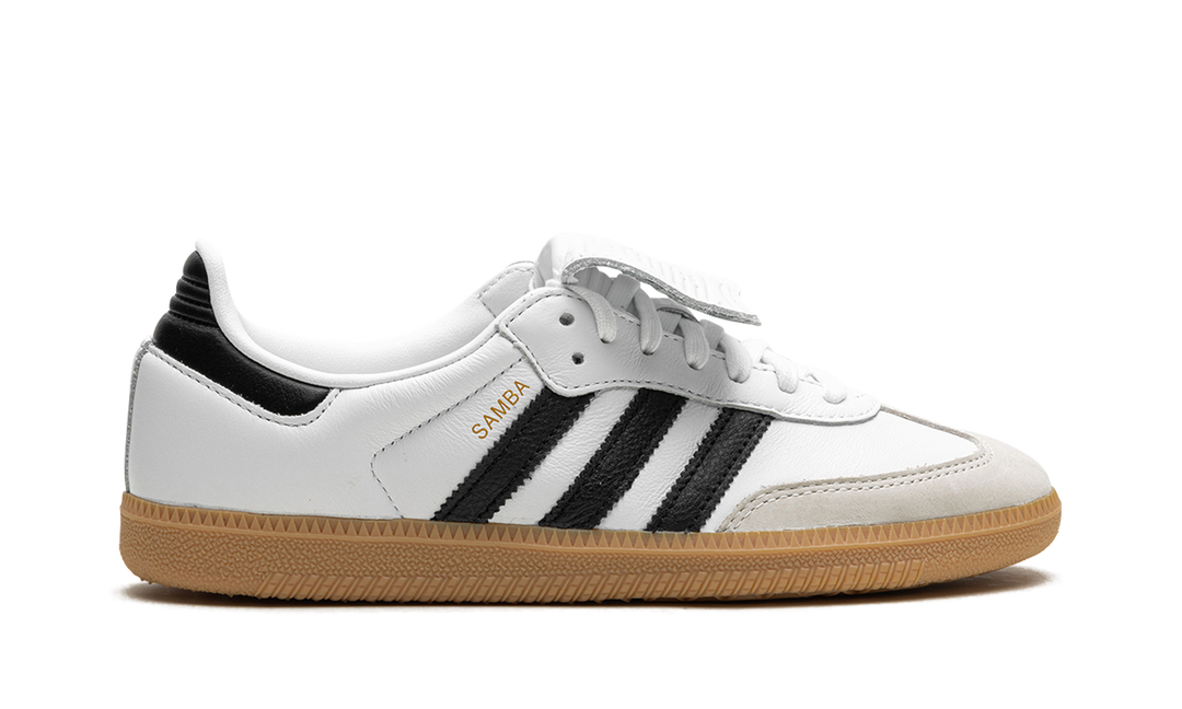 ADIDAS SAMBA LT CLOUD WHITE CORE BLACK GUM (WOMEN&