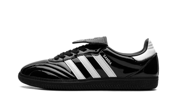 ADIDAS SAMBA LT CORE BLACK PATENT LEATHER (WOMEN'S) — Stock