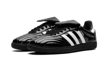 ADIDAS SAMBA LT CORE BLACK PATENT LEATHER (WOMEN'S) — Stock