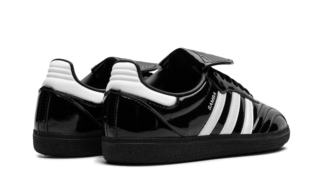 ADIDAS SAMBA LT CORE BLACK PATENT LEATHER (WOMEN&