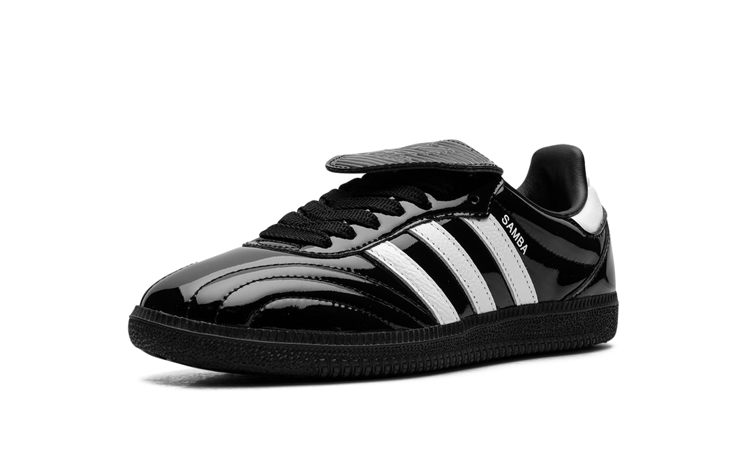 ADIDAS SAMBA LT CORE BLACK PATENT LEATHER (WOMEN&