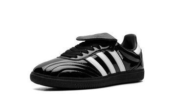 ADIDAS SAMBA LT CORE BLACK PATENT LEATHER (WOMEN'S) — Stock