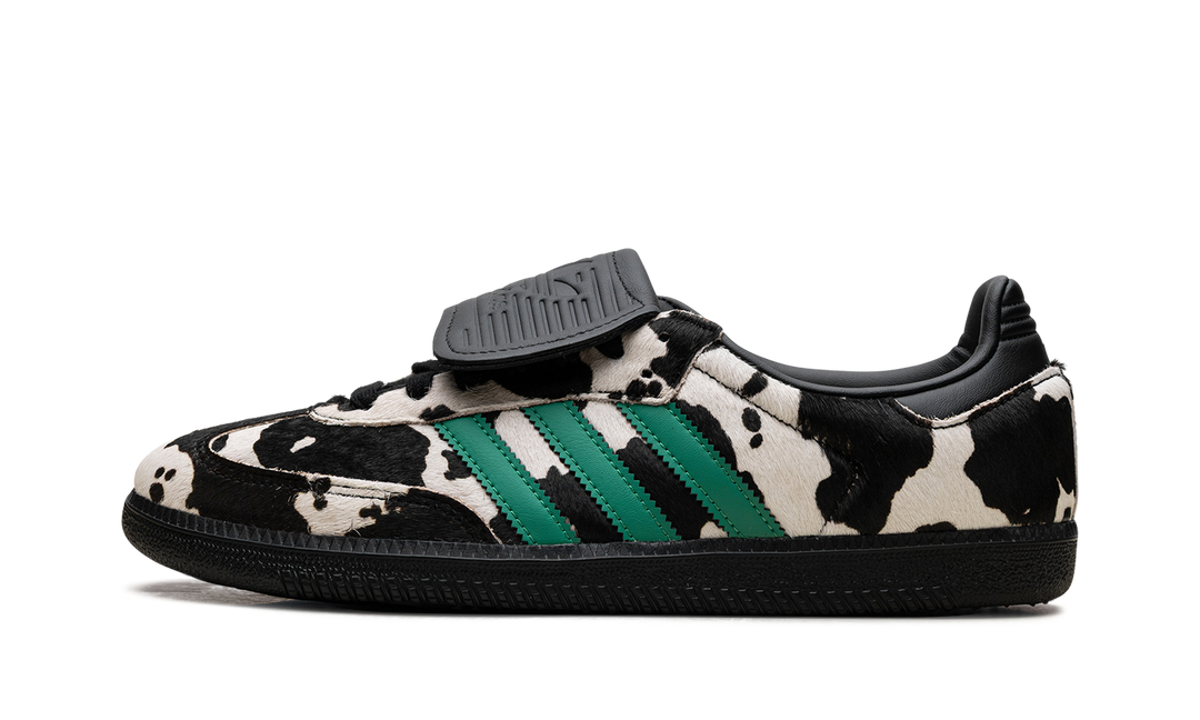ADIDAS SAMBA LT COW PRINT BLACK WHITE (WOMEN&