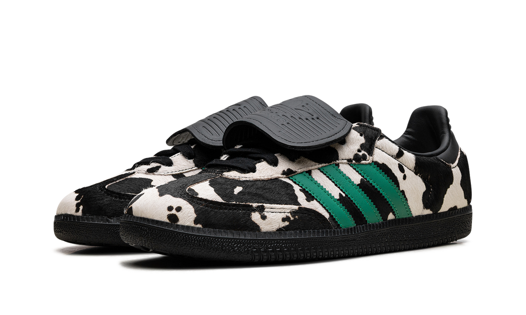 ADIDAS SAMBA LT COW PRINT BLACK WHITE (WOMEN&