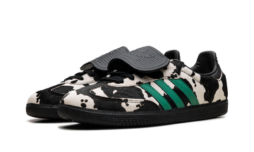 ADIDAS SAMBA LT COW PRINT BLACK WHITE (WOMEN'S) — Stock