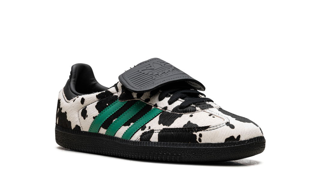 ADIDAS SAMBA LT COW PRINT BLACK WHITE (WOMEN&