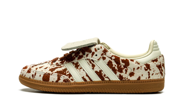ADIDAS SAMBA LT COW PRINT BROWN WHITE (WOMEN'S) — Stock
