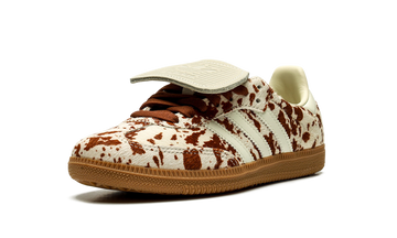 ADIDAS SAMBA LT COW PRINT BROWN WHITE (WOMEN'S) — Stock