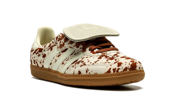 ADIDAS SAMBA LT COW PRINT BROWN WHITE (WOMEN'S) — Stock