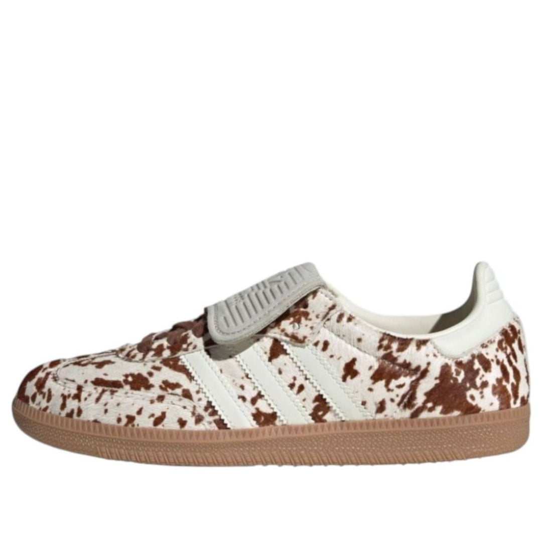 ADIDAS SAMBA LT COW PRINT BROWN WHITE (WOMEN&
