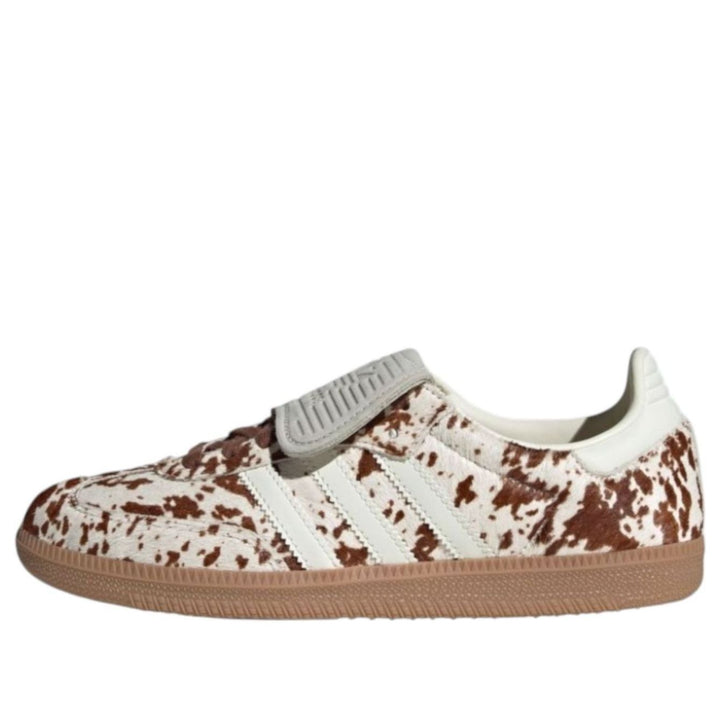 ADIDAS SAMBA LT COW PRINT BROWN WHITE (WOMEN&