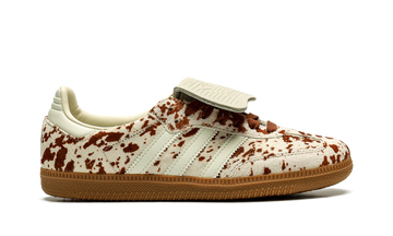 ADIDAS SAMBA LT COW PRINT BROWN WHITE (WOMEN'S) — Stock