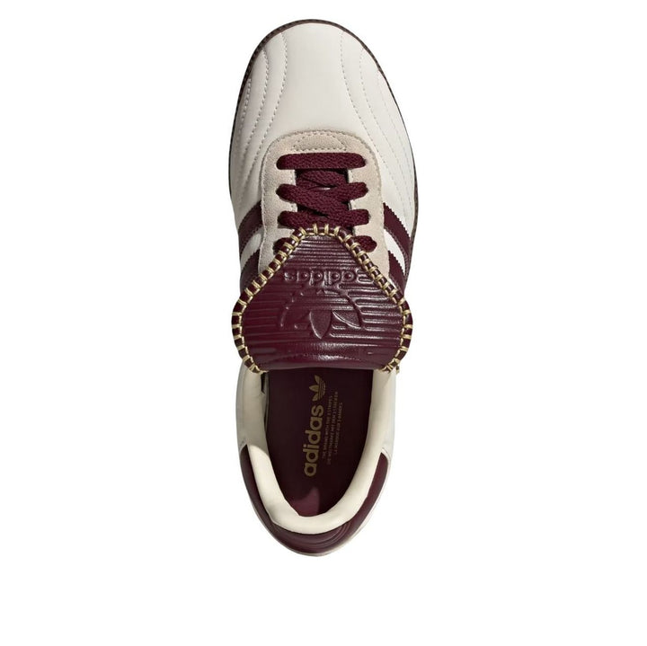 ADIDAS SAMBA LT CREAM WHITE MAROON (WOMEN&