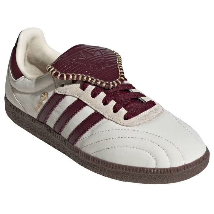 ADIDAS SAMBA LT CREAM WHITE MAROON (WOMEN&