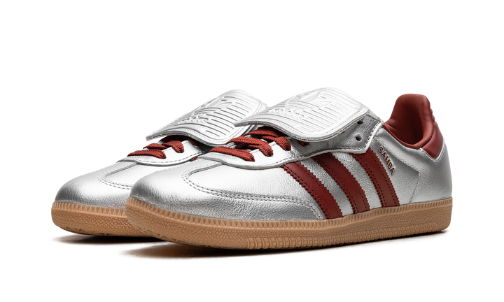 ADIDAS SAMBA LT SILVER METALLIC RUBY GUM WOMENS