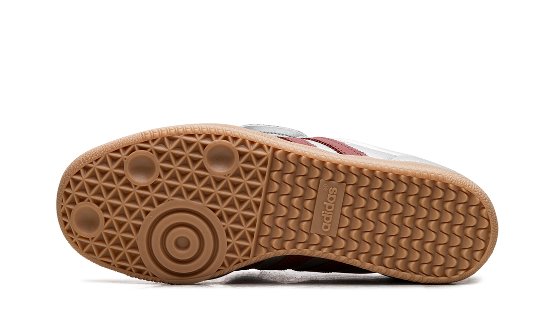 ADIDAS SAMBA LT SILVER METALLIC RUBY GUM WOMENS