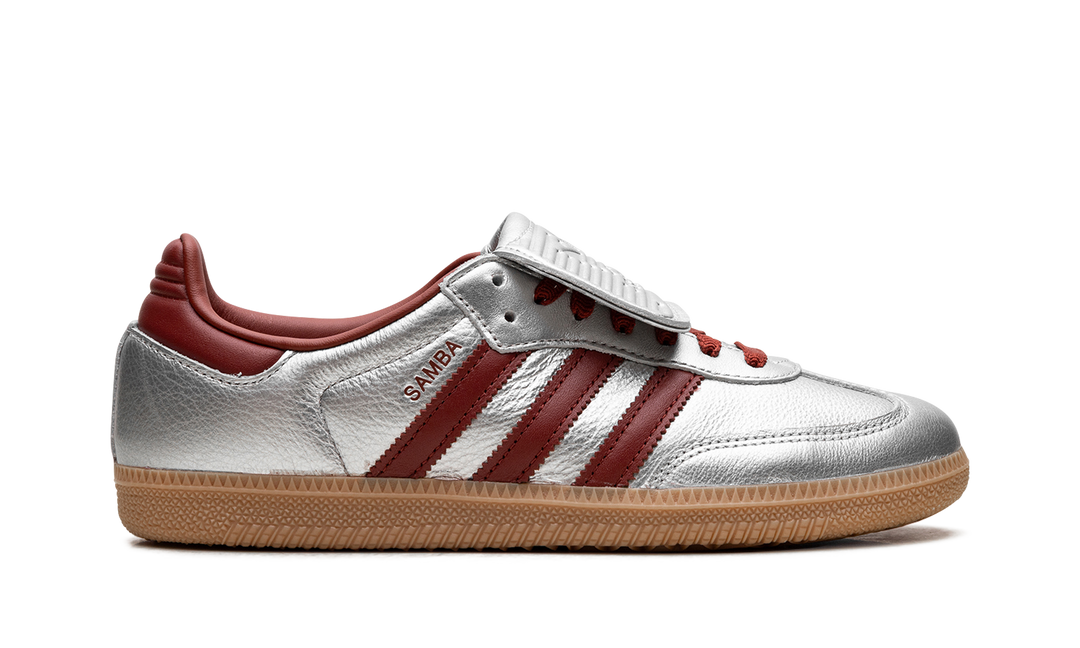 ADIDAS SAMBA LT SILVER METALLIC RUBY GUM WOMENS