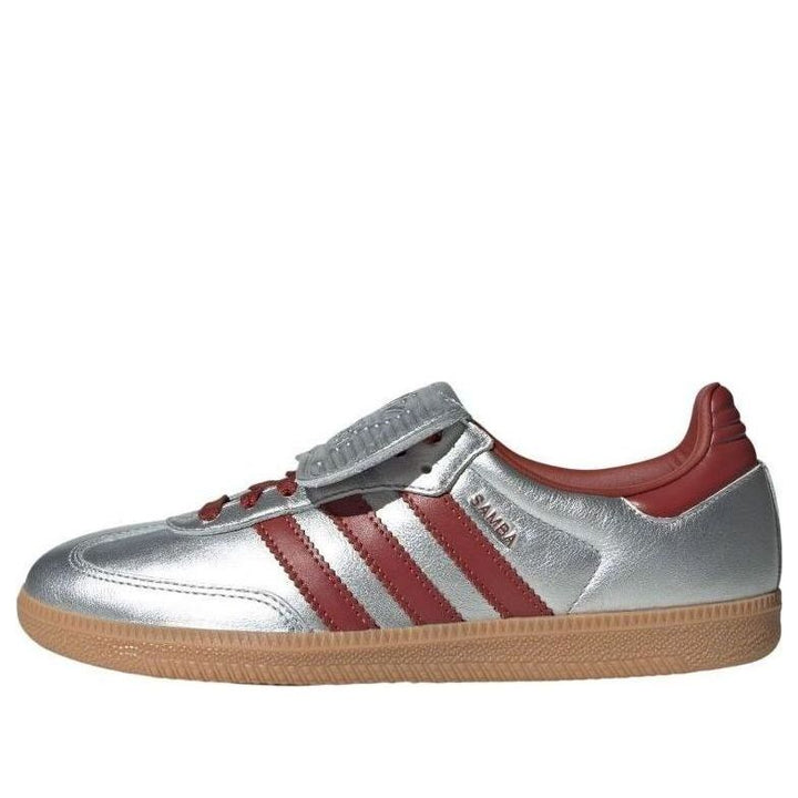 ADIDAS SAMBA LT SILVER METALLIC RUBY GUM WOMENS