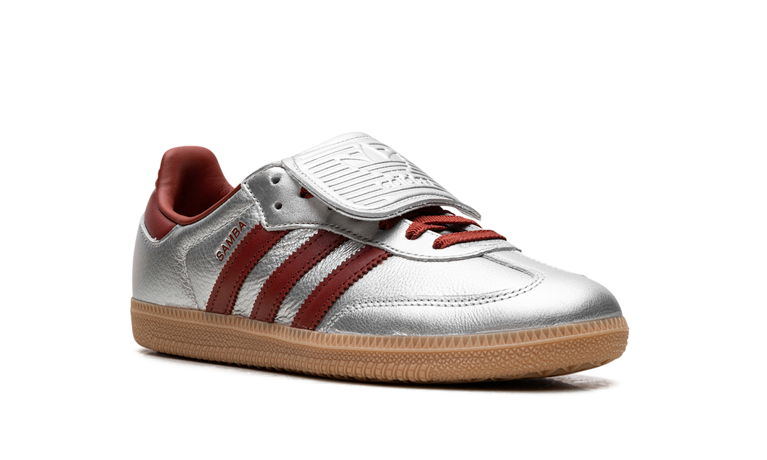 ADIDAS SAMBA LT SILVER METALLIC RUBY GUM WOMENS