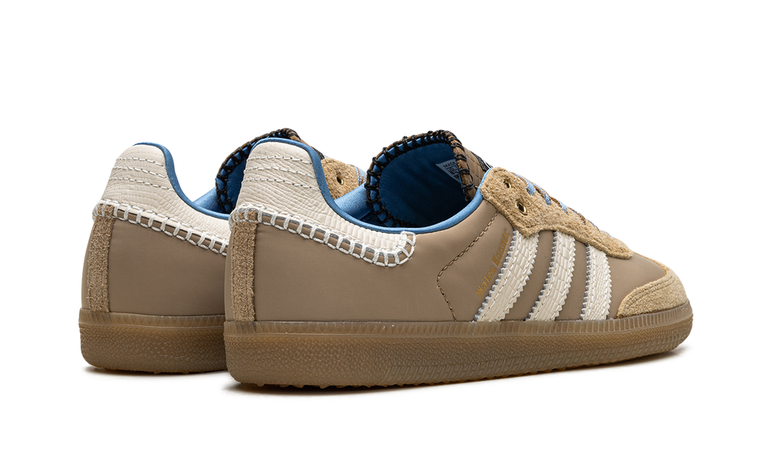 ADIDAS SAMBA NYLON X WALES BONNER DESERT WHITE — Stock 